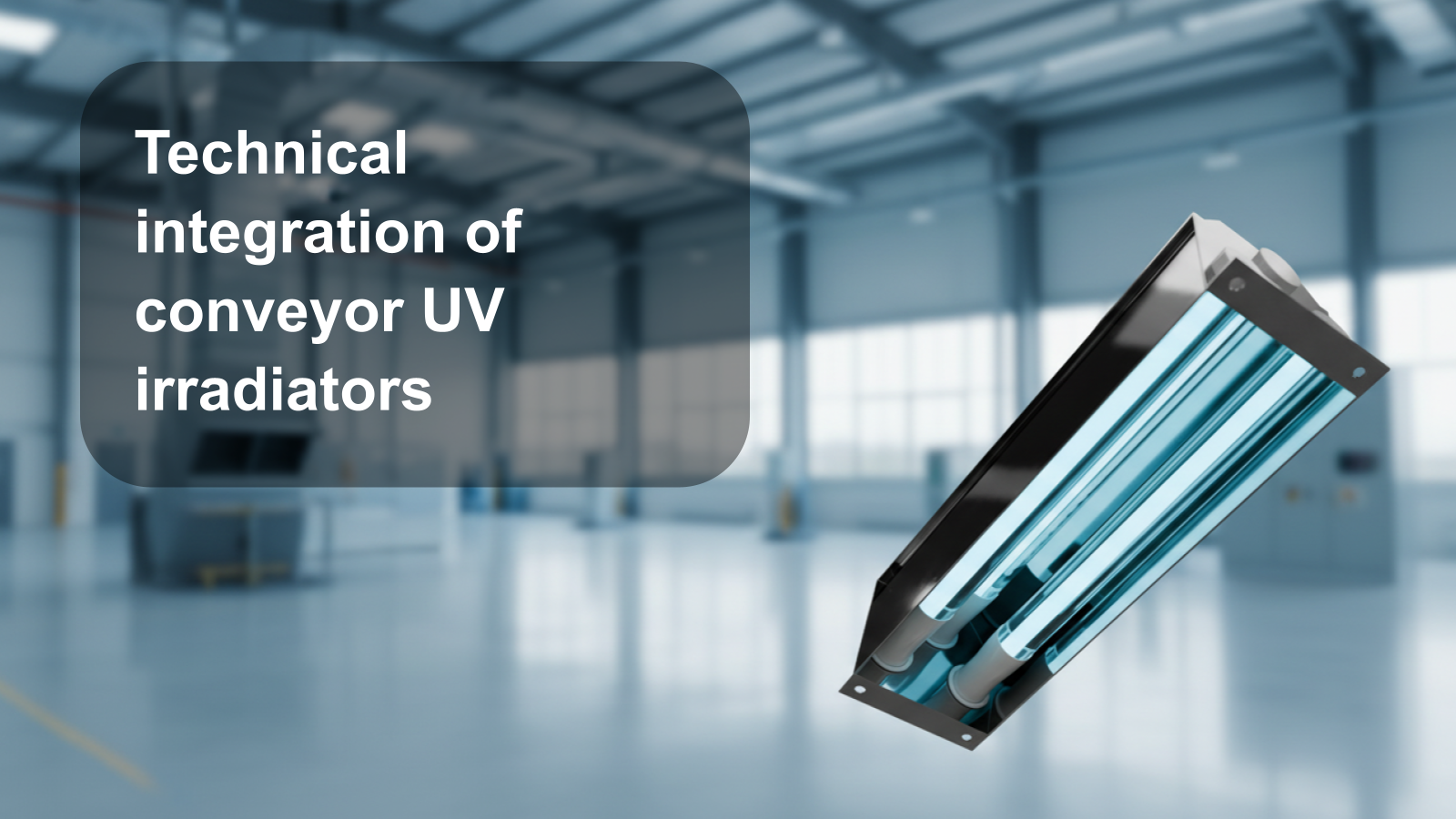 Uvc Loader Technical integration of conveyor UV irradiators - UVL
