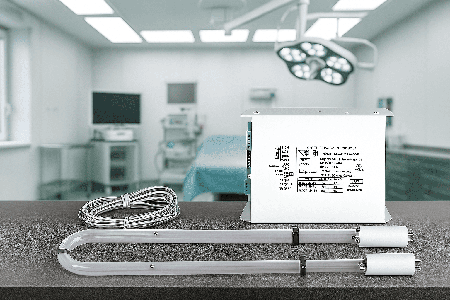 UV Air Disinfection in Medical Ventilation Systems - UVL